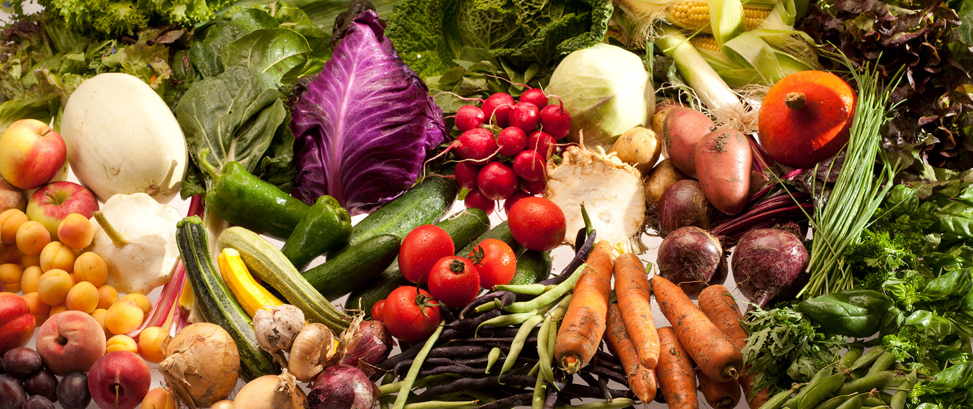  Erntedank -  verschiedene Gemüse- und Obst
