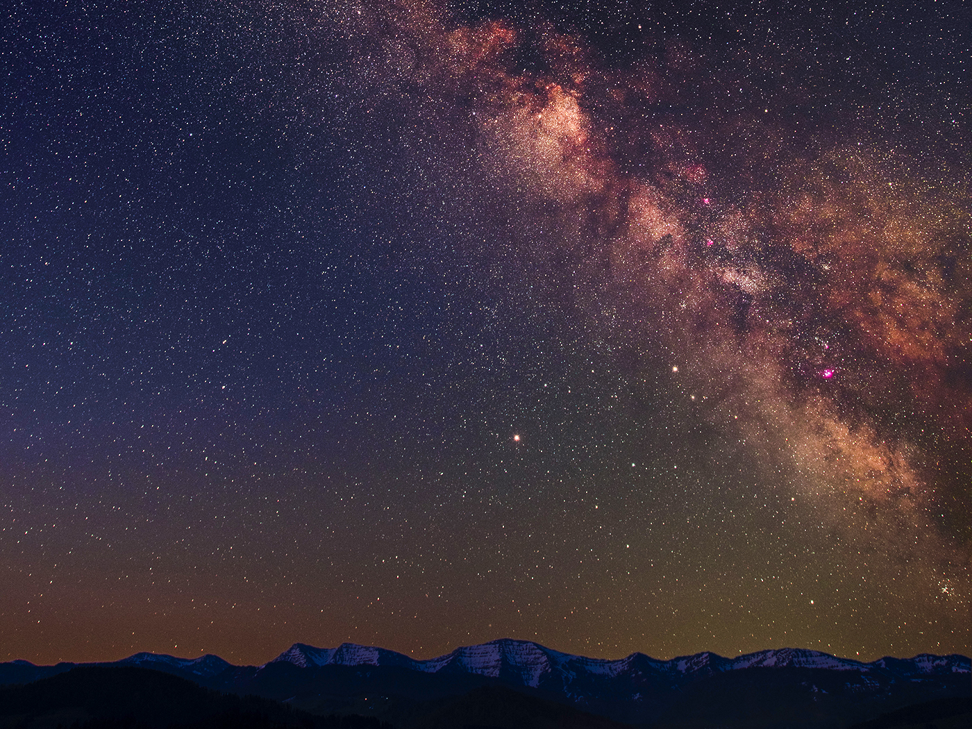 Foto der Milchstraße